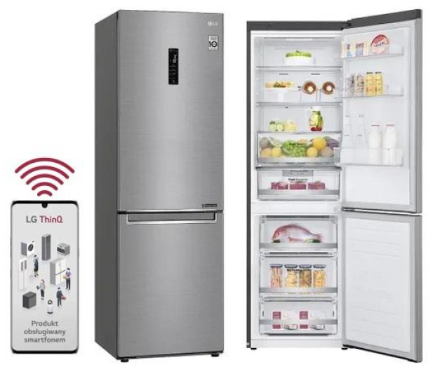 LG GBB71PZDFN NoFrost Srebrna - 1390617 - zdjęcie